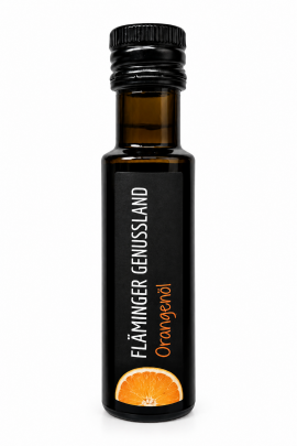Orangenöl 100 ml kaltgepresst - Fläminger Genussland